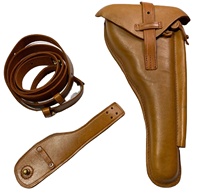 Accessoires de holster pour pistolet allemand P08 Luger de la Première et Deuxième Guerres Mondiales, multifonctionnels, de haute qualité, personnalisés, durables, pour l'extérieur, 2024