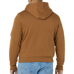 Sweat à capuche zippé à imprimé bouffant OEM Sweat à capuche à manches longues en coton éponge français pour hommes - Product Image 2