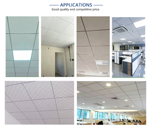 Azulejo <span class=keywords><strong>de</strong></span> <span class=keywords><strong>techo</strong></span> <span class=keywords><strong>de</strong></span> yeso laminado <span class=keywords><strong>de</strong></span> <span class=keywords><strong>PVC</strong></span> <span class=keywords><strong>de</strong></span> diseño moderno, tablero <span class=keywords><strong>de</strong></span> <span class=keywords><strong>techo</strong></span> <span class=keywords><strong>cuadrado</strong></span> <span class=keywords><strong>de</strong></span> 600x600mm, <span class=keywords><strong>precio</strong></span> <span class=keywords><strong>de</strong></span> fábrica - Product Image 5