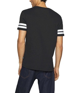 Logo personnalisé imprimé vintage haut de sport pour hommes coupe ample coton polyester t-shirt décontracté tricoté grande taille hauts - Product Image 2