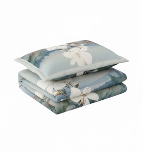 Organic Cotton Eco-Friendly Folded Bed Sheet Set 3PCS 600TC Thread Count European & American Style Flatsheet + 2 Pillowcases - Product Image 4