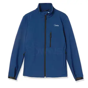 Jaqueta Softshell masculina respirável OEM, jaqueta de casca macia, jaqueta de ar livre de alta qualidade para água e inverno