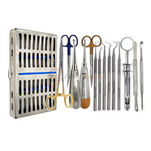 Gran oferta de elevadores, juego de instrumentos de fórceps, 75 Uds., elevadores dentales orales, juego de instrumentos de fórceps - Product Image 6