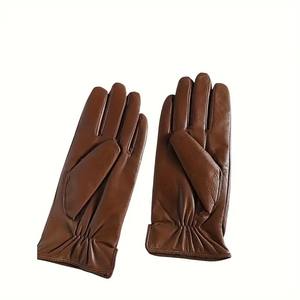 New Trendy Fashion Leather <b>Gloves</b> for Women anti wrinkle sustainable soft stuff comfortable wear Outdoor wear <b>Sport</b> <b>Gloves</b> - Product Image 3