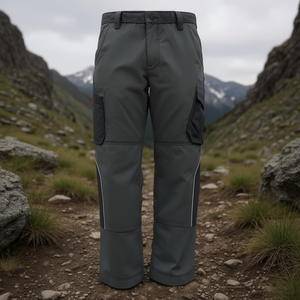 Pantalones de Trabajo Bruno Talla 54 Antracita/Negro para Senderismo y Uso con Bolsa Impermeable - Product Image 3