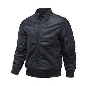 Chaqueta Bomber Reversible de Invierno para Hombre, de Primera Calidad, al por Mayor, 2025, Transpirable, Impermeable, con Bolsillo Delantero - Product Image 1