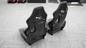 Asiento de Carreras Ajustable Popular, de Cuero Sintético de PVC, Fibra de Carbono y Fibra de Vidrio, Accesorios Interiores Traseros, Diseño Robusto - Product Image 3