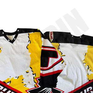 Maillots de hockey en ligne et à roulettes professionnels sur mesure de qualité supérieure uniforme et équipement de hockey en maille de polyester respirant - Product Image 6