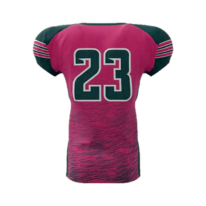 Uniforme de football américain 2024 Logo de marque personnalisé à manches courtes respirant et grande taille couleur unie personnalisable - Product Image 6