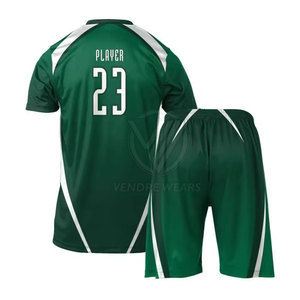 Uniformes de Voleibol para Hombre de Alta Calidad y Cómodos, Servicio OEM, Diseño de Impresión Personalizado, Secado Rápido, 100% Poliéster, Deportivos - Product Image 2
