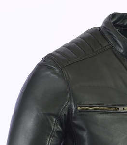 Chaqueta de cuero para hombre de diseño superior 100% alta calidad con capucha manga completa a precio razonable diseño personalizado disponible - Product Image 3