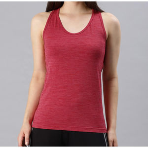 Camiseta sin Mangas de Lona Transpirable y Elegante para Mujer, Tejido Elástico, Ropa Casual, Talla Grande, Algodón/Fibra de Bambú - Product Image 3