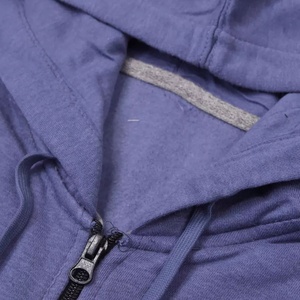 2024 Jersey de algodón azul Sudadera con capucha de gran tamaño para hombres Logotipo personalizado Impreso Sudaderas con capucha de peso pesado con accesorios de prendas de vestir AARON - Product Image 2