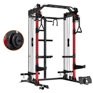Power Rack multifunción Squat Rack Bancos y bastidores flexibles fáciles de montar para levantamiento de pesas - Product Image 3