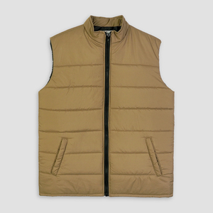 Hot Sale <b>Yellow</b> Quilted Sleeveless Thick Breathable Windproof Power Dry Technology Men's Winter <b>Puffer</b> <b>Jacket</b> - Product Image 5