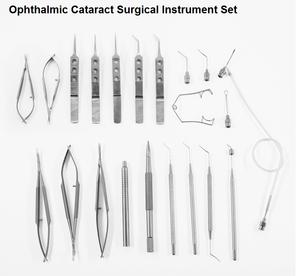 Ophthalmic Emergency Set Cataract Surgical Instrument Set Cataract <b>Eye</b> Surgery Kit Cataract Surgical Instruments Set - Product Image 4