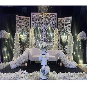 Marcos de Corte Láser para Escenario de Noche de Bodas Marroquíes, Impresionante Decoración de Recepción, Marcos de Fondo de Corte Láser para Bodas en Australia - Product Image 1