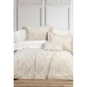 Ensemble de housse de couette Altınbaşak Castra Ivory 8 pièces, cadeau de mariage de luxe - Product Image 1