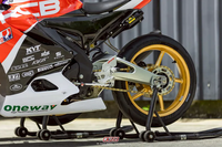 Kit de repose-pieds réglable en aluminium CNC RS-1 Racing pour Yamaha R15 V3 / V4