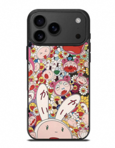 Étui magnétique transparent à motif fraise pour téléphone 17/16/15/14/13/12 Pro Max - Product Image 1