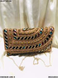 Diseñador hecho a mano étnico noches señoras bolso de embrague - Product Image 3