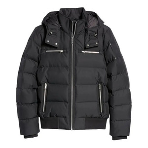Doudounes d'hiver pour hommes vente en gros qualité personnalisée vestes d'hiver chaudes d'extérieur avec poches zippées pour hommes - Product Image 1