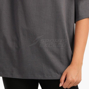 Camiseta de gran tamaño de ropa informal de alta calidad, camiseta de gran tamaño de peso ligero, camiseta de gran tamaño de Color personalizada - Product Image 4