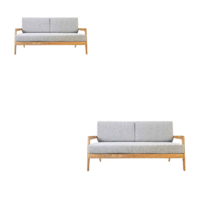 Vente de gros Canapé de terrasse extérieur en teck en bois massif moderne de qualité supérieure Ensembles de restaurant de style nouveau pour bar et hôtel - Product Image 3