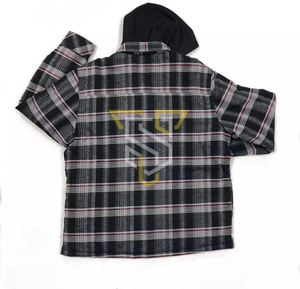 Meilleure vente Chemise à capuche décontractée à manches longues pour hommes Couleurs personnalisées Tailles 100% Respirant Coton de haute qualité Anti-rides Unique - Product Image 3