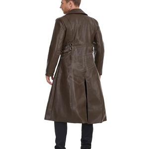 Vêtements pour hommes, manteau en cuir, haute qualité, nouvelle arrivée 2026, conception de logo personnalisée, manteau d'hiver pour hommes - Product Image 4
