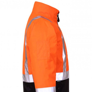Vestes de sécurité d'hiver haute visibilité vêtements de travail réfléchissants résistants aux flammes pour une utilisation en extérieur vestes haute visibilité de haute qualité pour la sécurité routière - Product Image 5