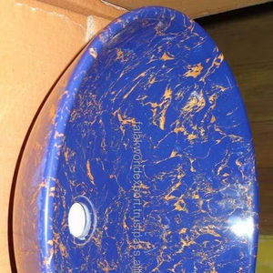 Modern Marble Wash <b>Basin</b> Versatile for Farmhouse Dining Bathroom Hotel Outdoor Washroom Kitchen Hospital Villa Bedroom By FWE - Product Image 2