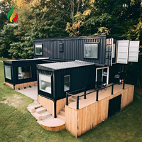 Maison Modulaire Préfabriquée à Double Couche pour Salon, Magasin Mobile, Bureau, Maisons Mobiles, Tiny House