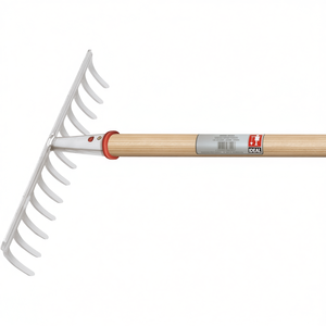 IDEAL 428 mm <b>Garden</b> Rake with 16 Conical Socket Tines Hand <b>Tool</b> Without Handle - Product Image 3