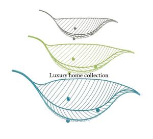 Antique-style iron fruit <b>basket</b> with artistic <b>metal</b> frame and strong durable construction for home fruit <b>storage</b> - Product Image 2