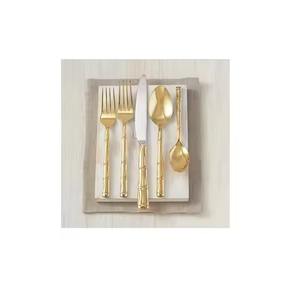 Cuillère en laiton ensemble de couverts poignée cuillère à dîner décoration de table de luxe utiliser ustensiles de cuisine nouvel ensemble de couverts - Product Image 3