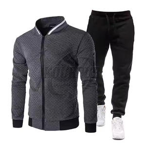 ชุดวอร์มผู้ชายคุณภาพพรีเมียม ขายดี เป็นมิตรกับสิ่งแวดล้อม ผ้าฝ้าย 100% ไซส์ใหญ่ ระบายอากาศได้ดี แห้งเร็ว มีฮู้ด ลายเรียบ - Product Image 2