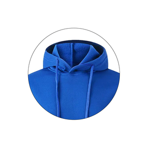 Sweat à capuche unisexe en molleton 100 % coton pour homme, coupe classique, anti-plis, respirant, style décontracté, streetwear hip-hop avec poche - Product Image 5