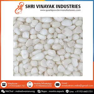 Wholesale Decoration Snow White <strong>Pebble</strong> <strong>Stone</strong> Clay White <strong>Coloured</strong> <strong>Pebbles</strong> White <strong>Pebbles</strong> Polished Stones