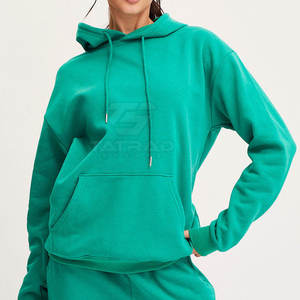 Sudaderas de Calle de Color Sólido, Transpirables, 100% Algodón para Mujer, Uso en Invierno, Diseño Personalizado, Resistentes al Viento, Ecológicas, Extra Grandes - Product Image 4
