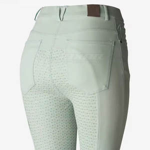 Medias ecuestres con cintura cómoda y material de agarre duradero para paseos largos Medias de equitación para mujeres - Product Image 5