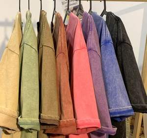 T-shirts surdimensionnés personnalisés 270 grammes 100% coton pour hommes Vêtements pour hommes - Product Image 4