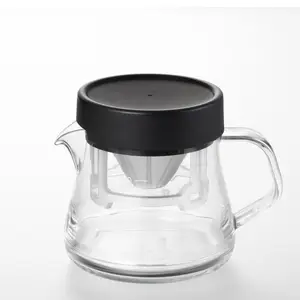Well-Designed Coffee Server, 400 ml Coffee Pot Server Easy-To-Use Dripper Coffee Server STRON 400 Compact Dripper Set