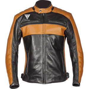 Blouson en cuir décontracté pour moto d'hiver pour hommes, coupe confortable, respirant et imperméable, vêtement de course automobile - Product Image 1