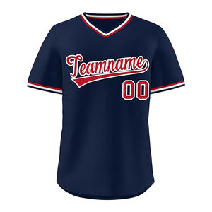 Personalizado sublimado nombre del equipo Logo Número de impresión deportes béisbol desgaste hombres camisetas de béisbol - Product Image 2