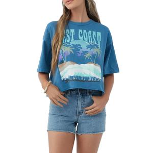 Nurak 2025 T-shirts pour femmes avec logo personnalisé et impression couleur pour l'été chaud - Product Image 1