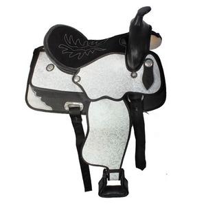 Sillín de Carreras de Caballos occidental sintético - Product Image 1