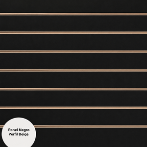 Panneaux de présentation en panneaux rainurés renforcés noirs de 19 mm fabriqués en Espagne avec inserts en aluminium de 1,2 mm, 1200x2440 mm - Product Image 4