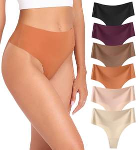 Bragas menstruales sin costuras absorbentes de 4 capas de alta calidad, precio bajo, venta al por mayor, ropa interior de período de algodón para mujeres a prueba de fugas - Product Image 1