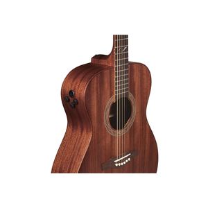 EKO GUITARS - DUO A200E, Guitare acoustique électrifiée HQ, système Fishman Flex Plus T, forme auditorium, plateau massif en acajou - Product Image 3